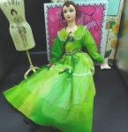 boudoir doll green repro main